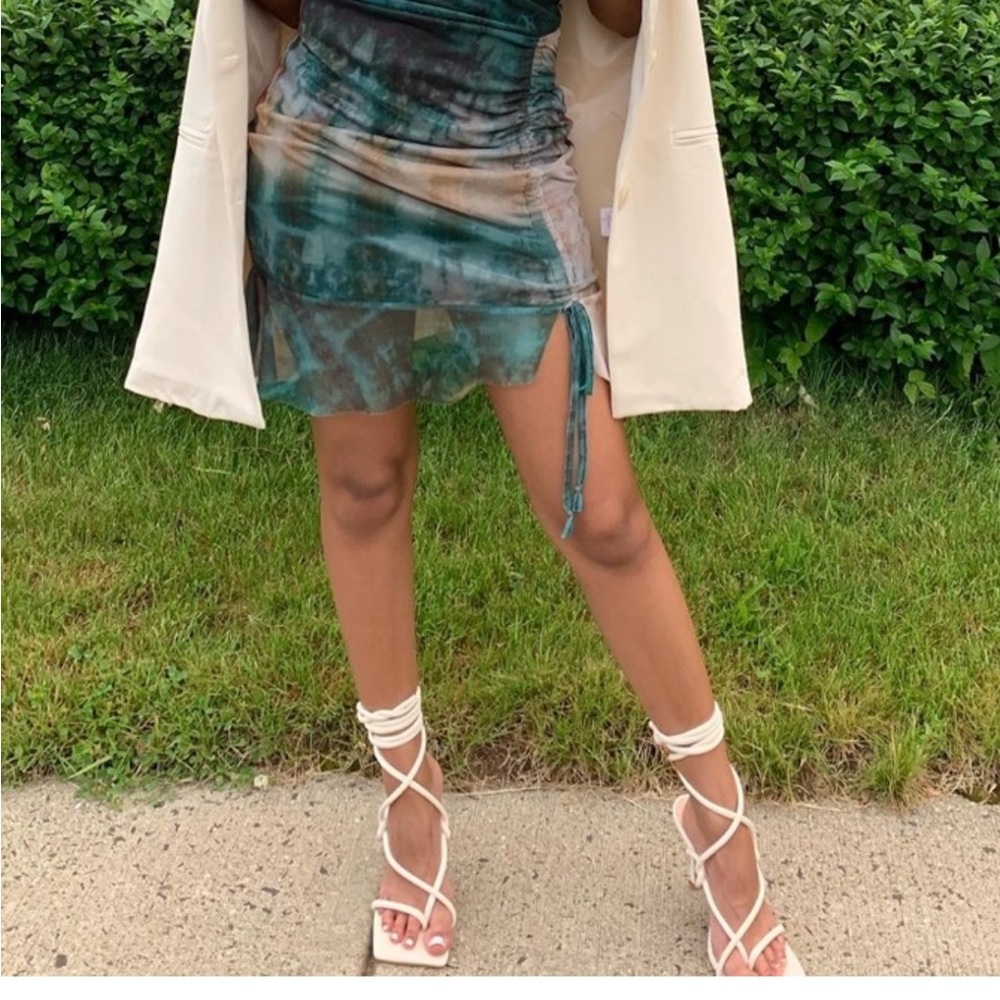Strapped heels